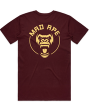 Core Circle Tee - Burgundy/Gold