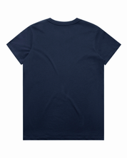 W Pentagon (Front) Tee - Navy