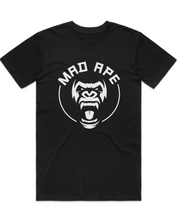Circle Front Only Tee - Black