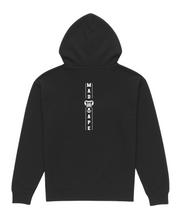 Square Vertical Hoodie - Black