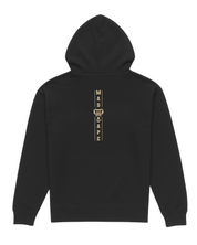 Square Vertical Hoodie - Black/Gold