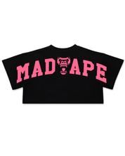 W Oversize Tee - Black/Pink