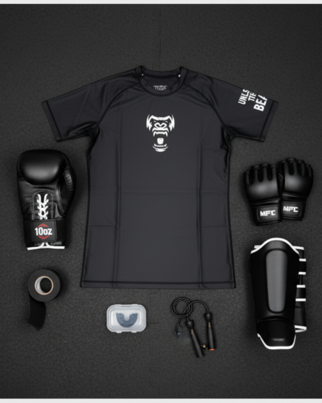 Rashguard Top - Black