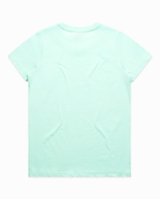 W Words Front Tee - Seafoam
