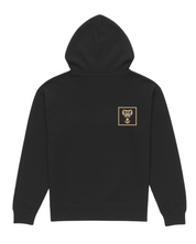 Square Vertical Hoodie - Black/Gold