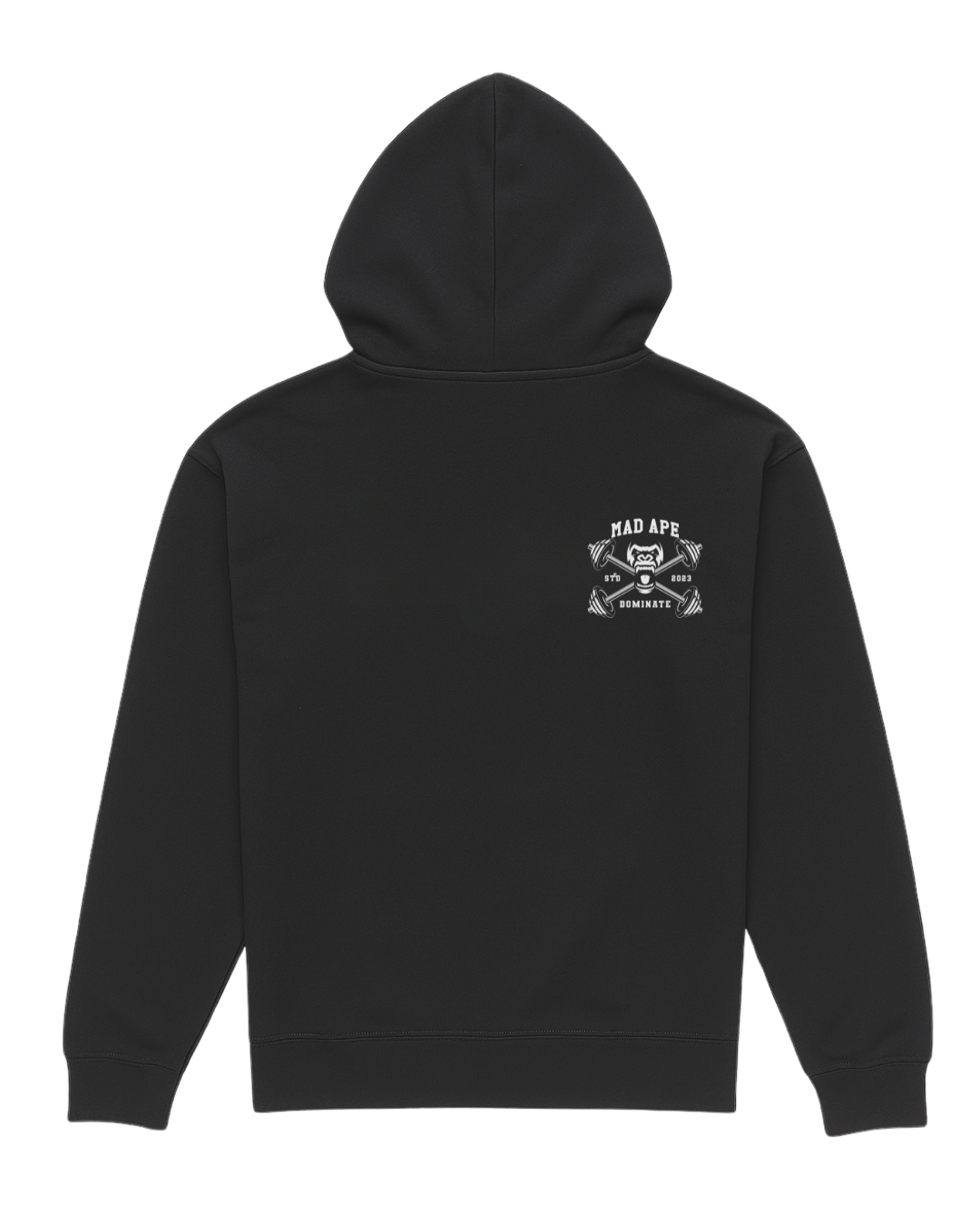 Barbell Dominate Hoodie - Black