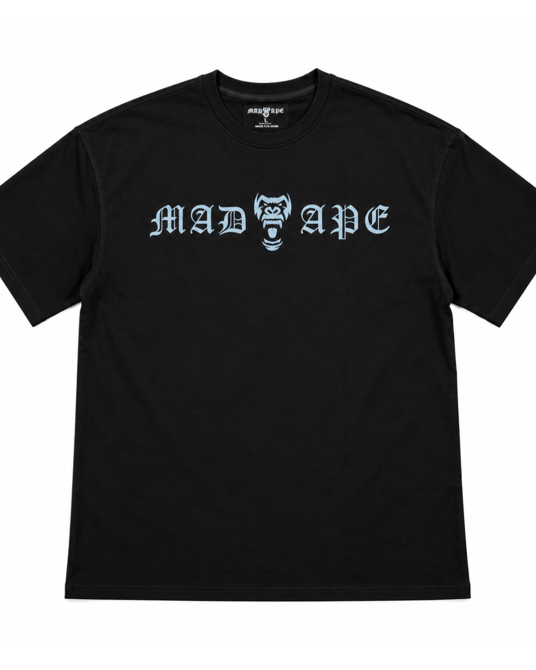 Oversized Graphic Tee - White Chains