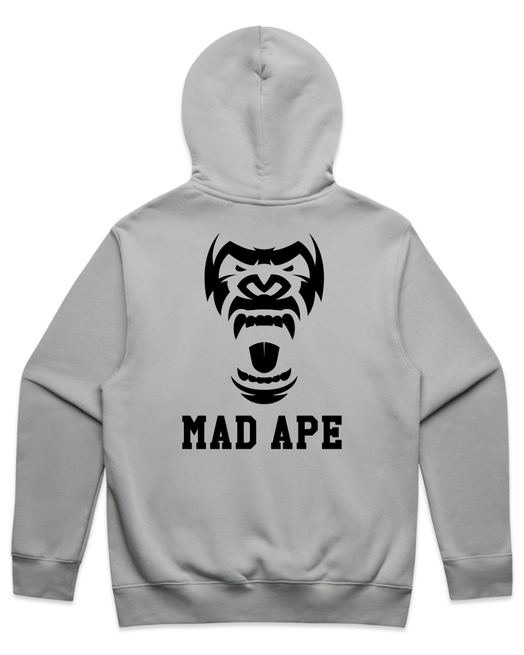 Oversized Core Words Hoodie - Smoke