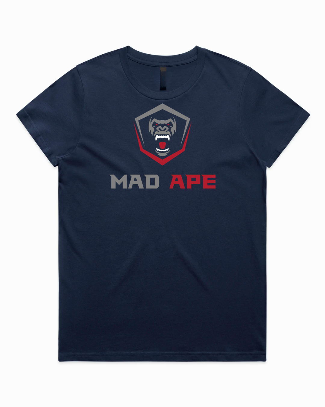 W Pentagon (Front) Tee - Navy