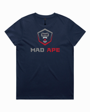 W Pentagon (Front) Tee - Navy
