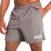 Mens 5 Inch Shorts - Gray